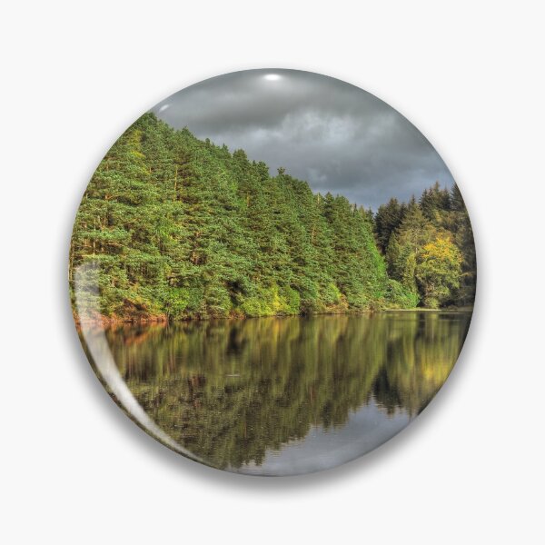 Item preview, Reflection On The Fairy Tale Forest Loch Scotland designed and sold by OBTImaging.