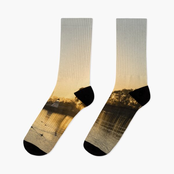 Item preview, Antique Lighthouse - Etobicoke Yacht Club Sunrise Toronto Ontario designed and sold by Georgia Mizuleva.