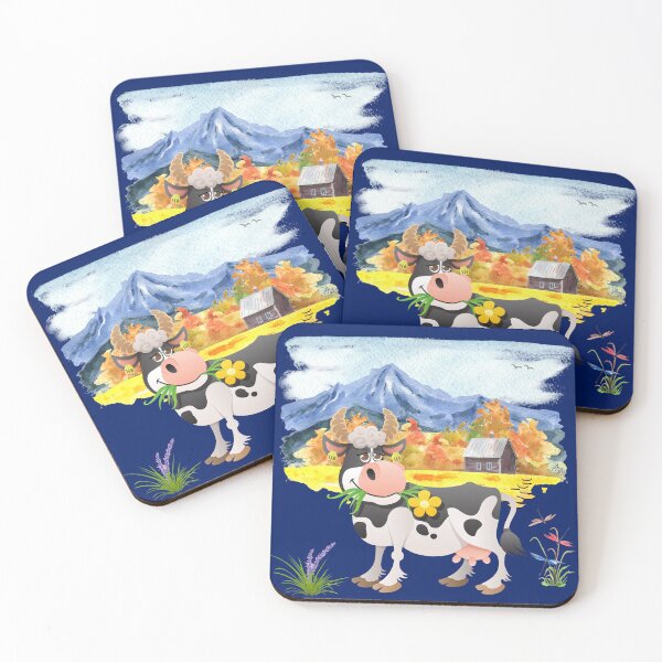 Item preview, Cartoon Cow designed and sold by CreativeMagi.