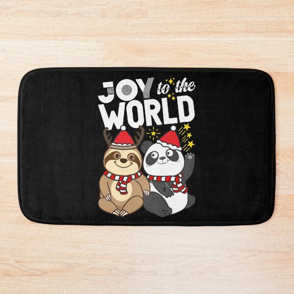 Item preview, Sloth Panda - Joy to the World designed and sold by plushism.
