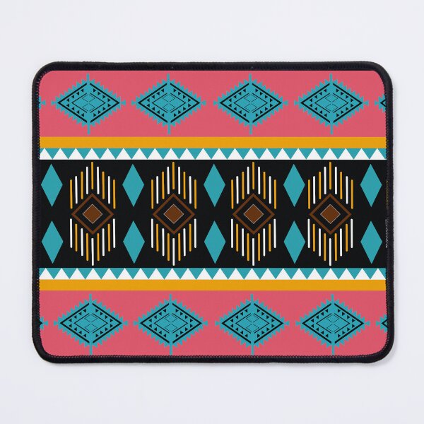 Item preview, Christmas Pink and blue Colorful Aztec, Mexican, Ukrainian watercolor flat design. iPhone or Samsung Phone Case Cover designed and sold by RoManSmArt.