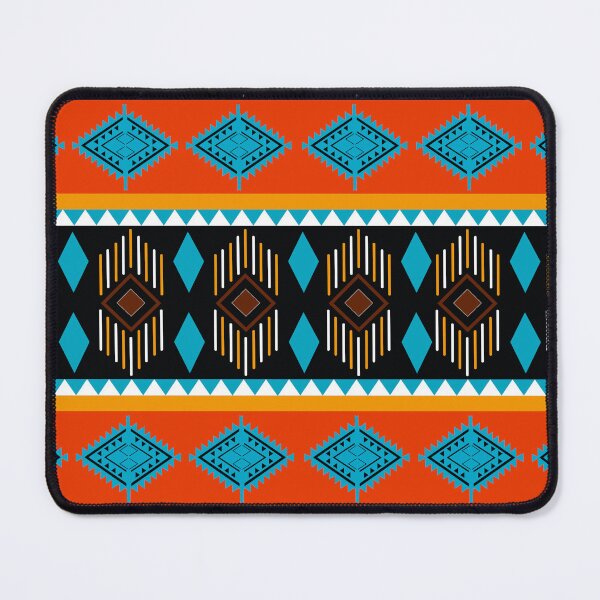 Item preview,  Red Colorful Aztec, Mexican, Ukrainian watercolor flat design. iPhone or Samsung Phone Case Cover designed and sold by RoManSmArt.