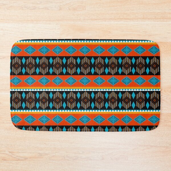 Item preview,  Red Colorful Aztec, Mexican, Ukrainian watercolor flat design. iPhone or Samsung Phone Case Cover designed and sold by RoManSmArt.