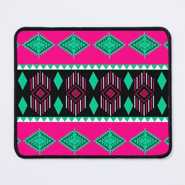 Item preview, pink Colorful Aztec, Mexican, Ukrainian watercolor flat design. iPhone or Samsung Phone Case Cover designed and sold by RoManSmArt.