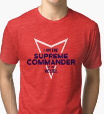 The Supreme Commander Tri-blend T-Shirt