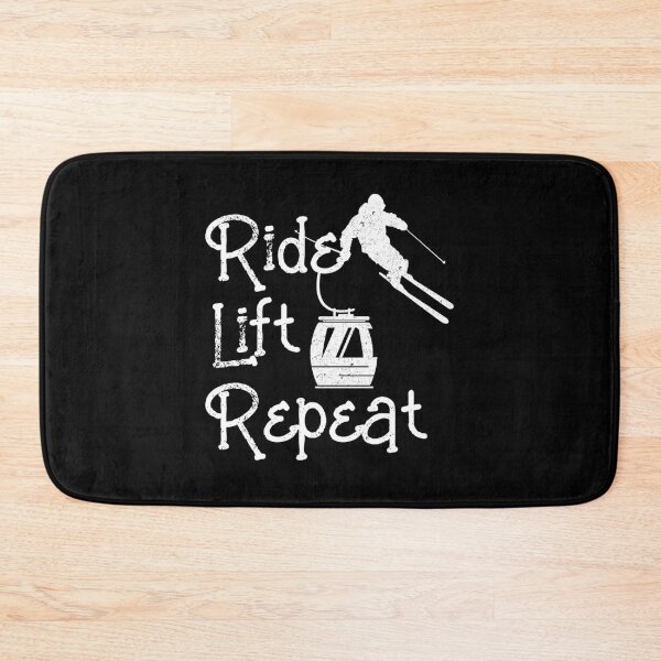 Item preview, ride lift repeat skiing winter sports designed and sold by Jeneferlaurane.