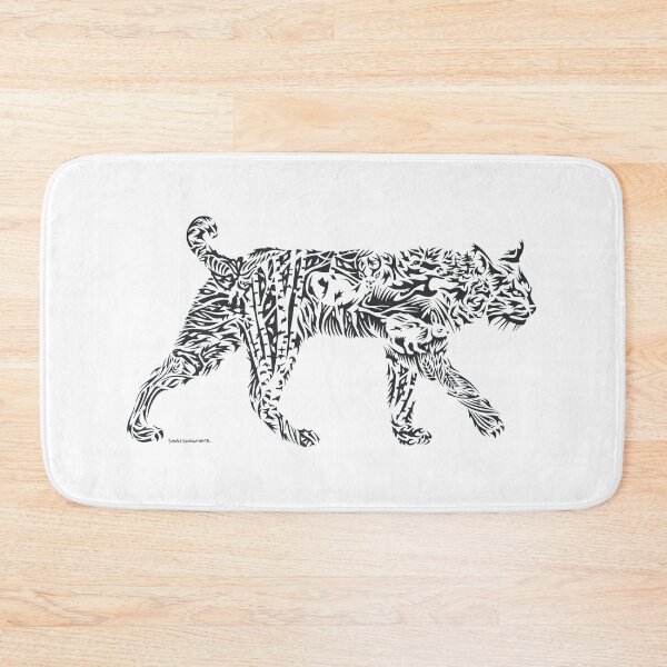 Item preview, Bobcat Illustration designed and sold by Sarah Kinsella.