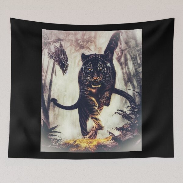 Item preview, BLACK TIGER RUNNING designed and sold by optimusprime39.