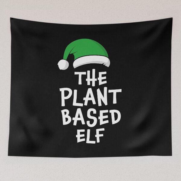 Item preview, The Plant Based Elf - Christmas designed and sold by PaulSDesign.