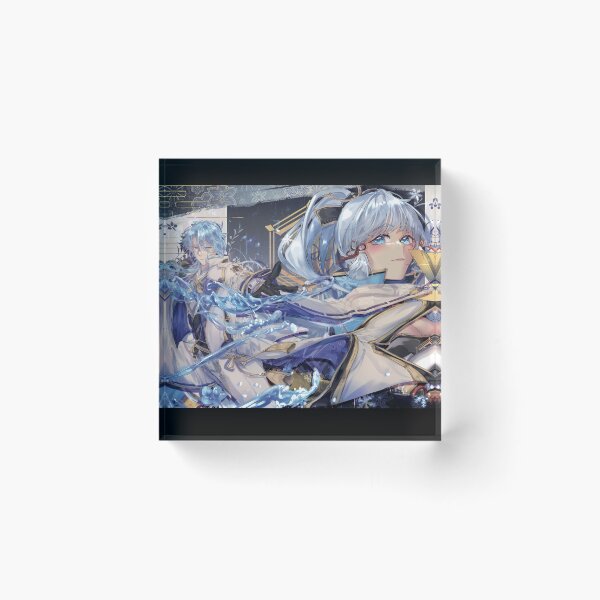 Item preview, Genshin Impact - Kamisato Siblings designed and sold by Anjel-chan.