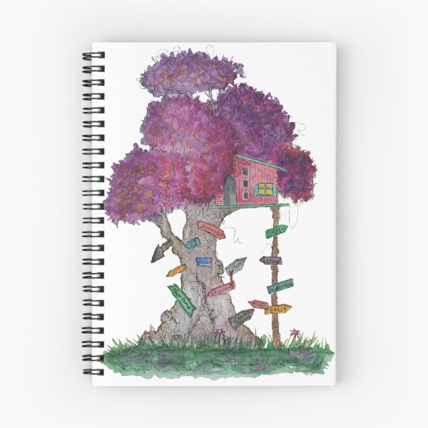 Item preview, Purple Treehouse designed and sold by DimKad.