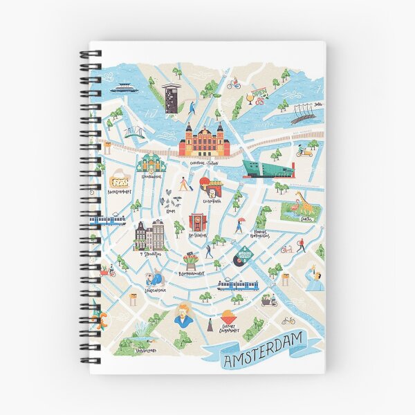 Item preview, Amsterdam City Map designed and sold by josssmit.