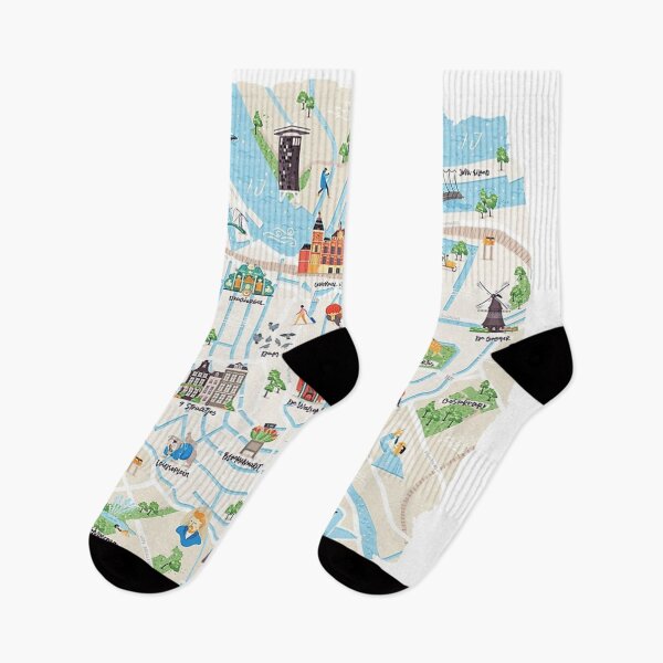 Item preview, Amsterdam City Map designed and sold by josssmit.