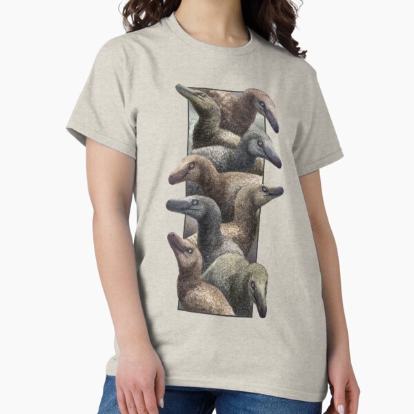 Velociraptor Column Classic T-Shirt