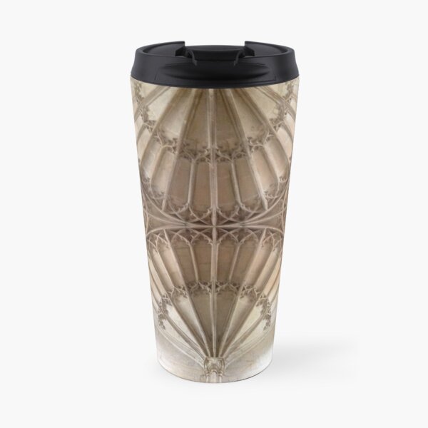 Double dandelion in stone Travel Mug