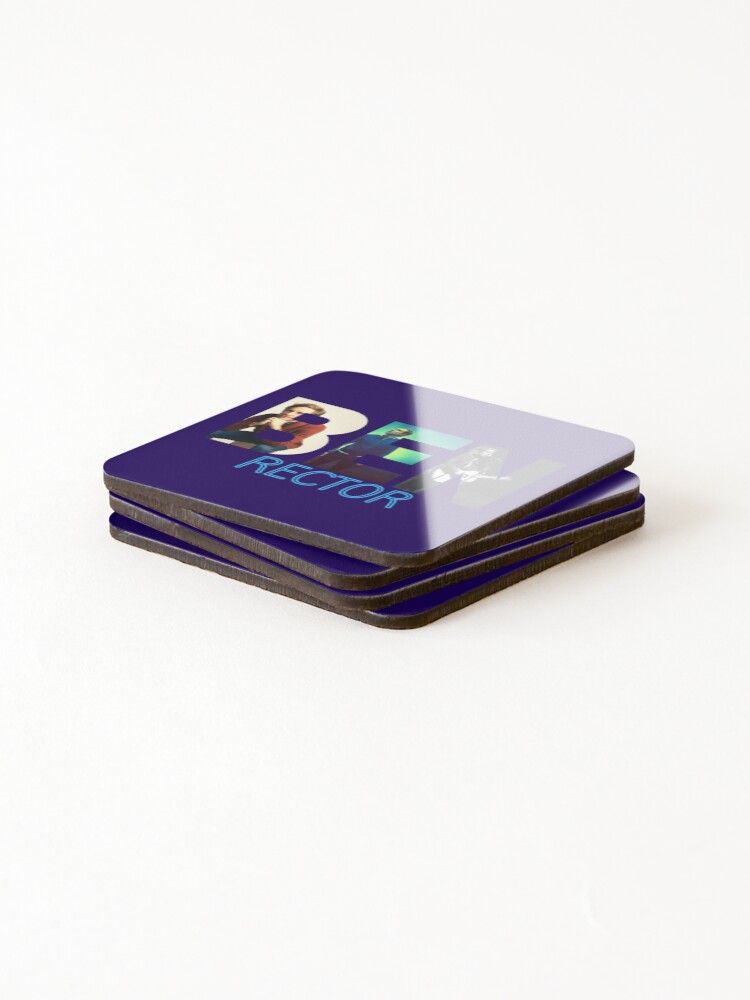 Thumbnail 4 of 5, Coasters (Set of 4), Ben Rector t shirt Ben Rector designed and sold by FastCustom1514.