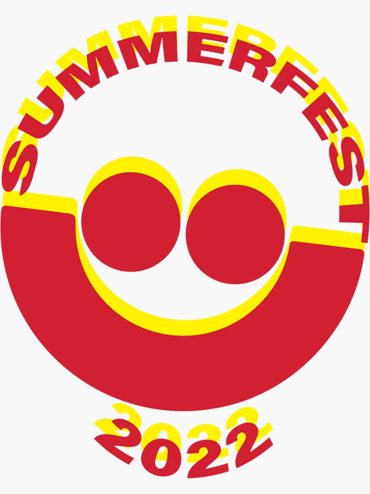 "SUMMERFEST 2022 Milwaukee United States Design" Sticker for Sale by