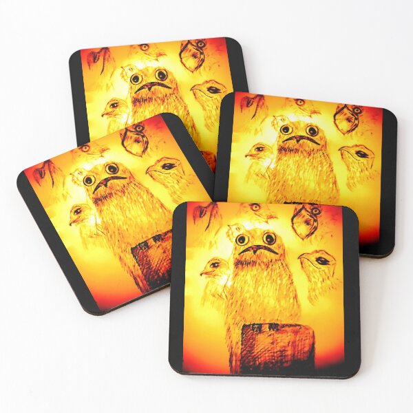 Item preview, The many moods of the great and powerful potoo in dramatic lighting  designed and sold by Ivy-Bindig.