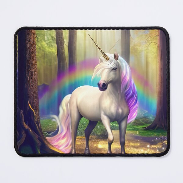Item preview, Colourful bedsheet rainbow unicorn designed and sold by RK - Shop.