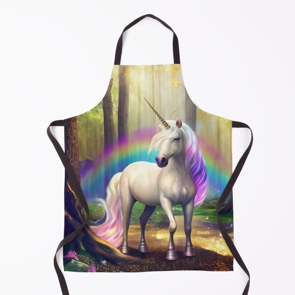 Item preview, Colourful bedsheet rainbow unicorn designed and sold by RK - Shop.