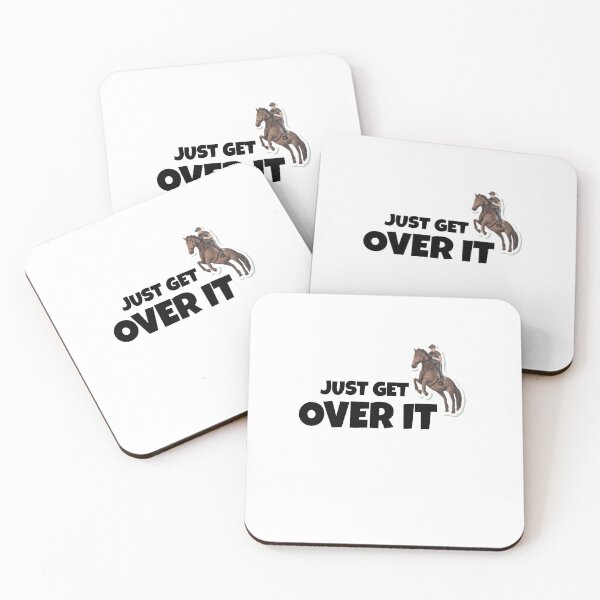 Item preview, just get over it equestrian horse designed and sold by shop-dk.