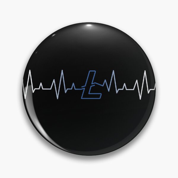 Item preview, Litecoin Heartbeat - v1 designed and sold by ClothingnCrypto.