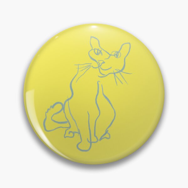 Item preview, Scribble Cat Likes You Green designed and sold by Lindyjo.