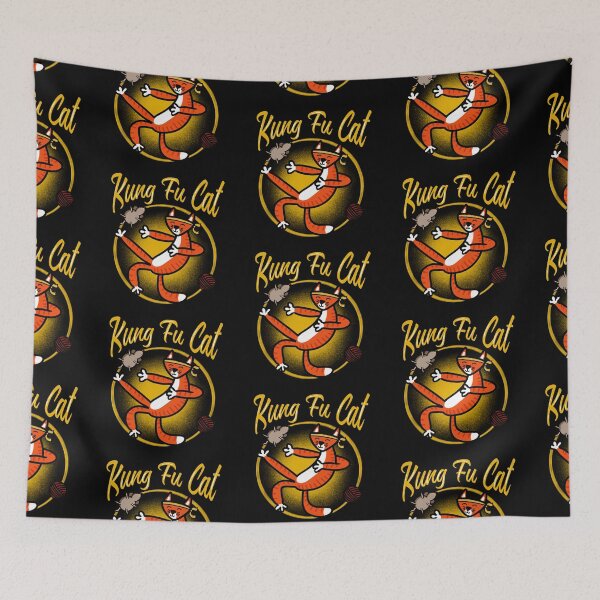 Item preview, Kung Fu Cat designed and sold by baginskyvibe.