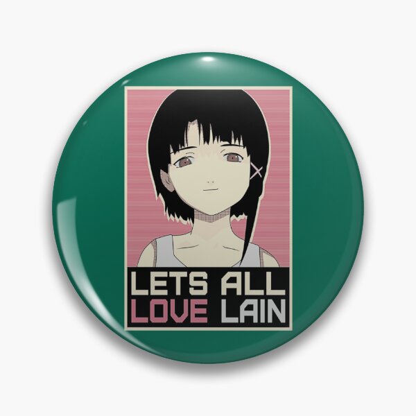 Item preview, Serial Experiments Lain  LAIN IWAKURA - LETS ALL LOVE LAIN   designed and sold by SportsAZ.
