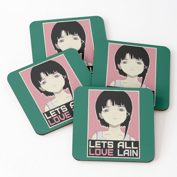 Item preview, Serial Experiments Lain  LAIN IWAKURA - LETS ALL LOVE LAIN   designed and sold by SportsAZ.