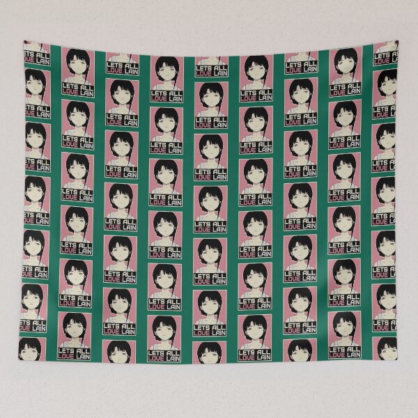 Item preview, Serial Experiments Lain  LAIN IWAKURA - LETS ALL LOVE LAIN   designed and sold by SportsAZ.