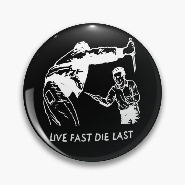 Item preview, Live Fast Die Last - White designed and sold by ArtOfSolo.