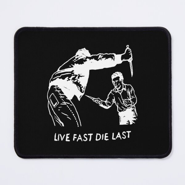 Item preview, Live Fast Die Last - White designed and sold by ArtOfSolo.