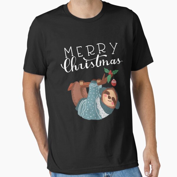 Item preview, Funny Lazy Merry Christmas squad Xmas with Sloth SlothMas team Santa Celebrate kids family designed and sold by VINASU.