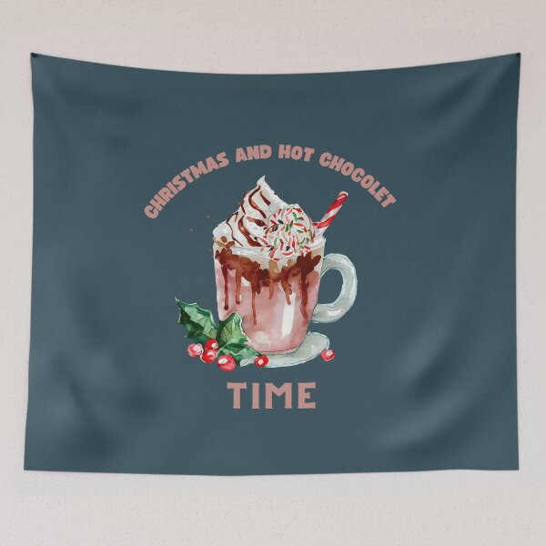 Item preview, Christmas and hot chocolate time designed and sold by HarriPaloma.