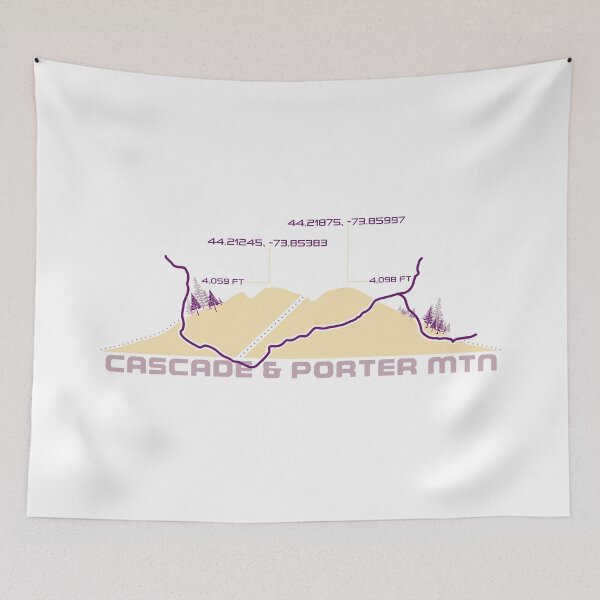Item preview, Cascade and Porter Mountain  designed and sold by beckhorn.