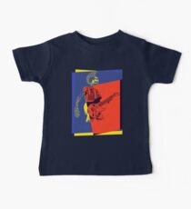 Mohawk Punk Rocker Guitarist Baby Tee