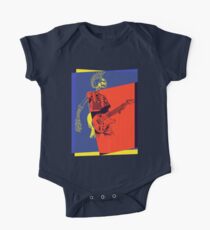 Mohawk Punk Rocker Guitarist One Piece - Short Sleeve
