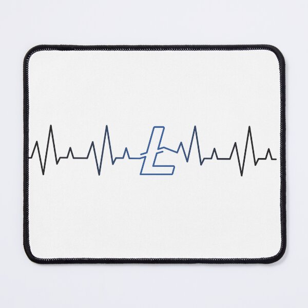 Item preview, Litecoin Heartbeat - v2 designed and sold by ClothingnCrypto.