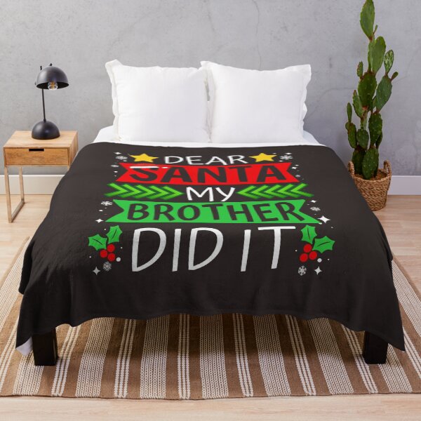 Item preview, Funny Christmas Brother Xmas Dear Santa My Brother Did It Funny Family Christmas Holiday designed and sold by HalloweenGift.