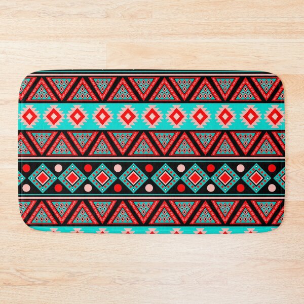 Item preview,  Colorful Aztec, Mexican, Ukrainian watercolor flat design. iPhone or Samsung Phone Case Cover designed and sold by RoManSmArt.