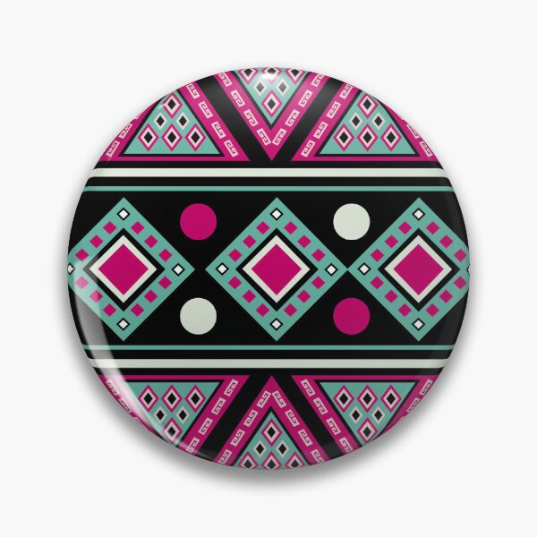Item preview, Pink, Colorful Aztec, Mexican, Ukrainian watercolor flat design. iPhone or Samsung Phone Case Cover designed and sold by RoManSmArt.