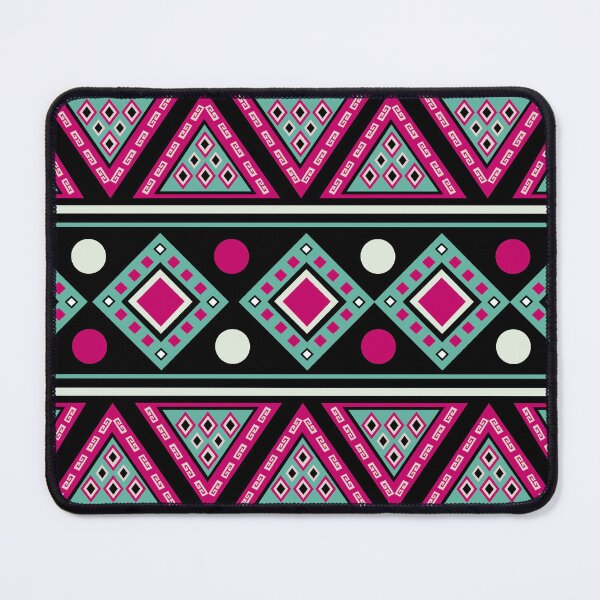 Item preview, Pink, Colorful Aztec, Mexican, Ukrainian watercolor flat design. iPhone or Samsung Phone Case Cover designed and sold by RoManSmArt.