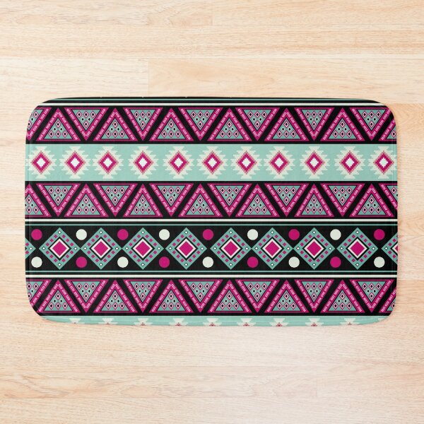 Item preview, Pink, Colorful Aztec, Mexican, Ukrainian watercolor flat design. iPhone or Samsung Phone Case Cover designed and sold by RoManSmArt.