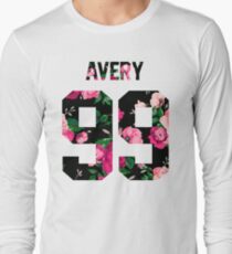 Jack Avery - Colorful Flowers Long Sleeve T-Shirt