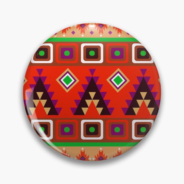 Item preview, Yellow, brown and red Colorful Aztec, Mexican, Ukrainian watercolor flat design. iPhone or Samsung Phone Case Cover designed and sold by RoManSmArt.