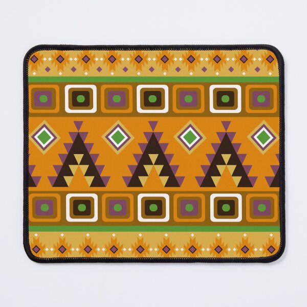 Item preview, Christmas Yellow Colorful Aztec, Mexican, Ukrainian watercolor flat design. iPhone or Samsung Phone Case Cover designed and sold by RoManSmArt.