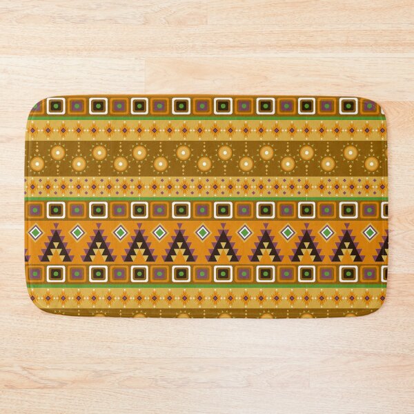 Item preview, Christmas Yellow Colorful Aztec, Mexican, Ukrainian watercolor flat design. iPhone or Samsung Phone Case Cover designed and sold by RoManSmArt.