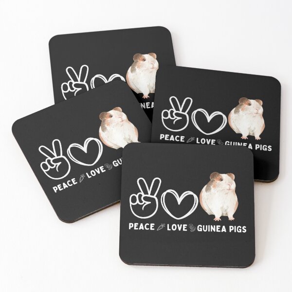 Item preview, Peace Love GuineaPigs for Guinea Pig Lovers designed and sold by Brimwood.