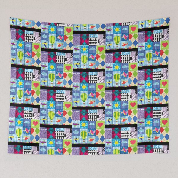 Item preview, Inspirational Patchwork Sleeveless Top designed and sold by AtomicPhil.